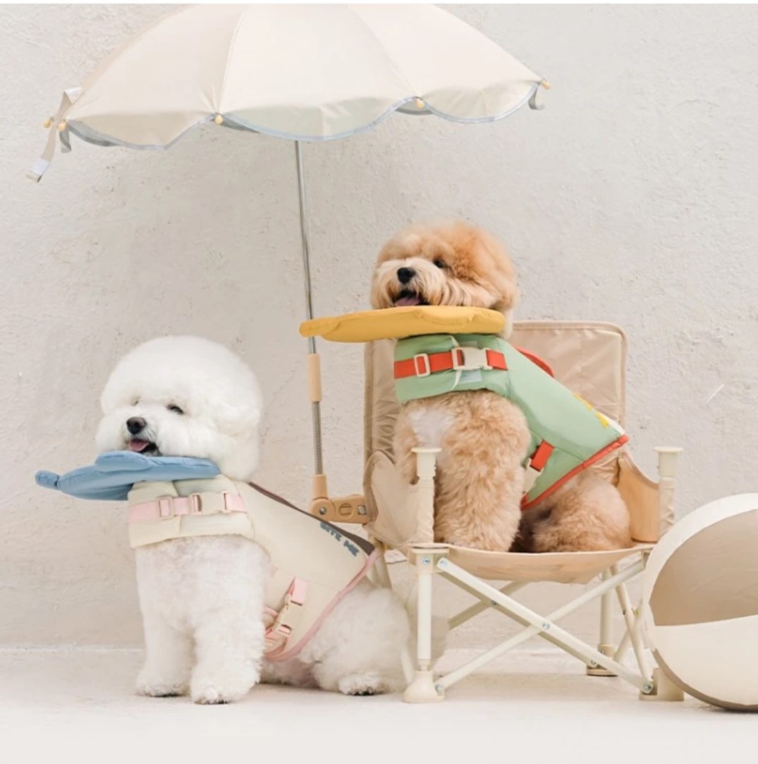 BITE ME 熊熊救生衣(藍色)