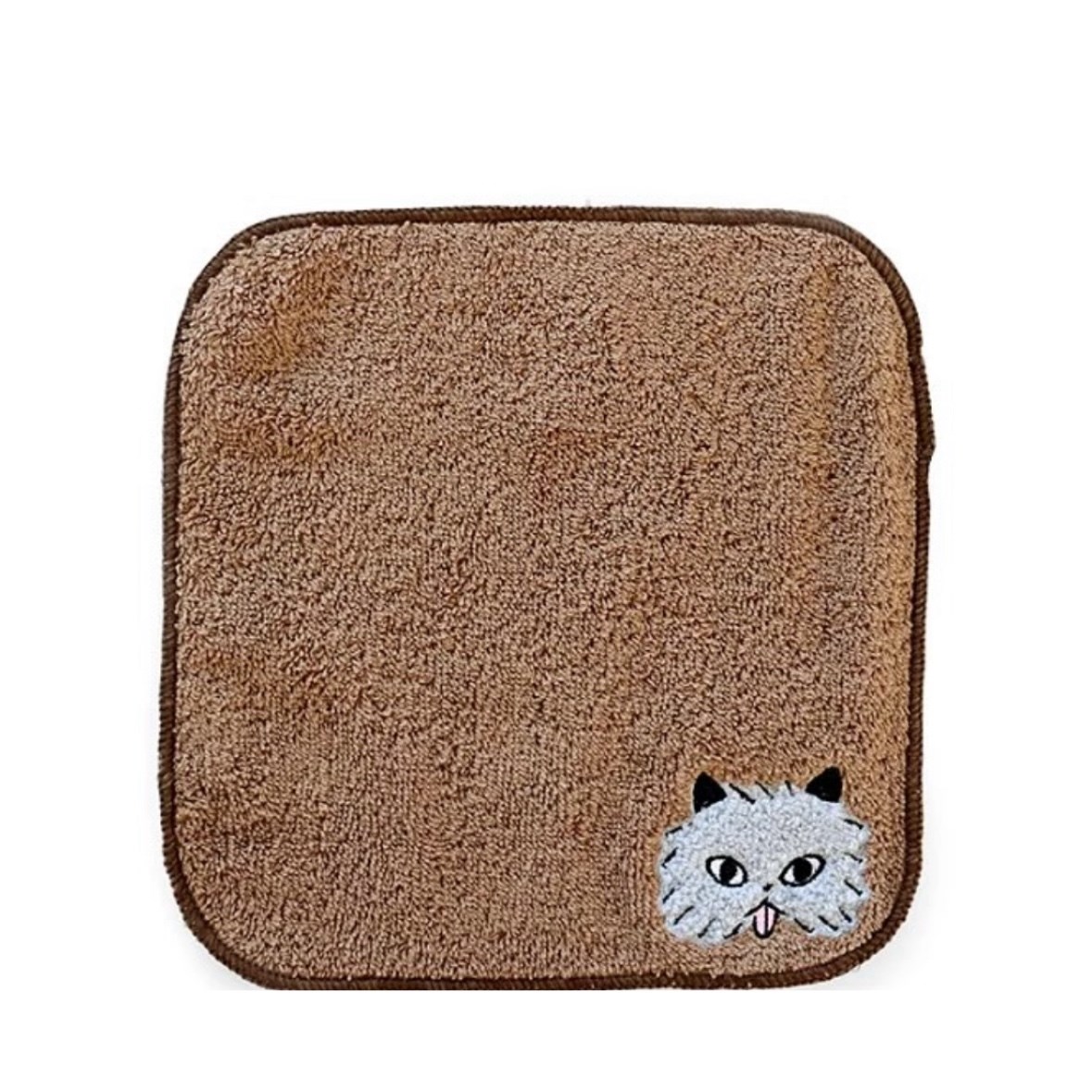 日本插畫家手繪動物小方巾