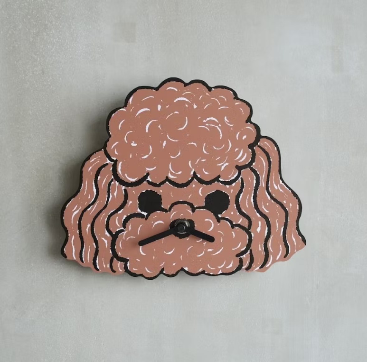 Yamabatosha Diecut clock moco | 日本紅貴賓時鐘