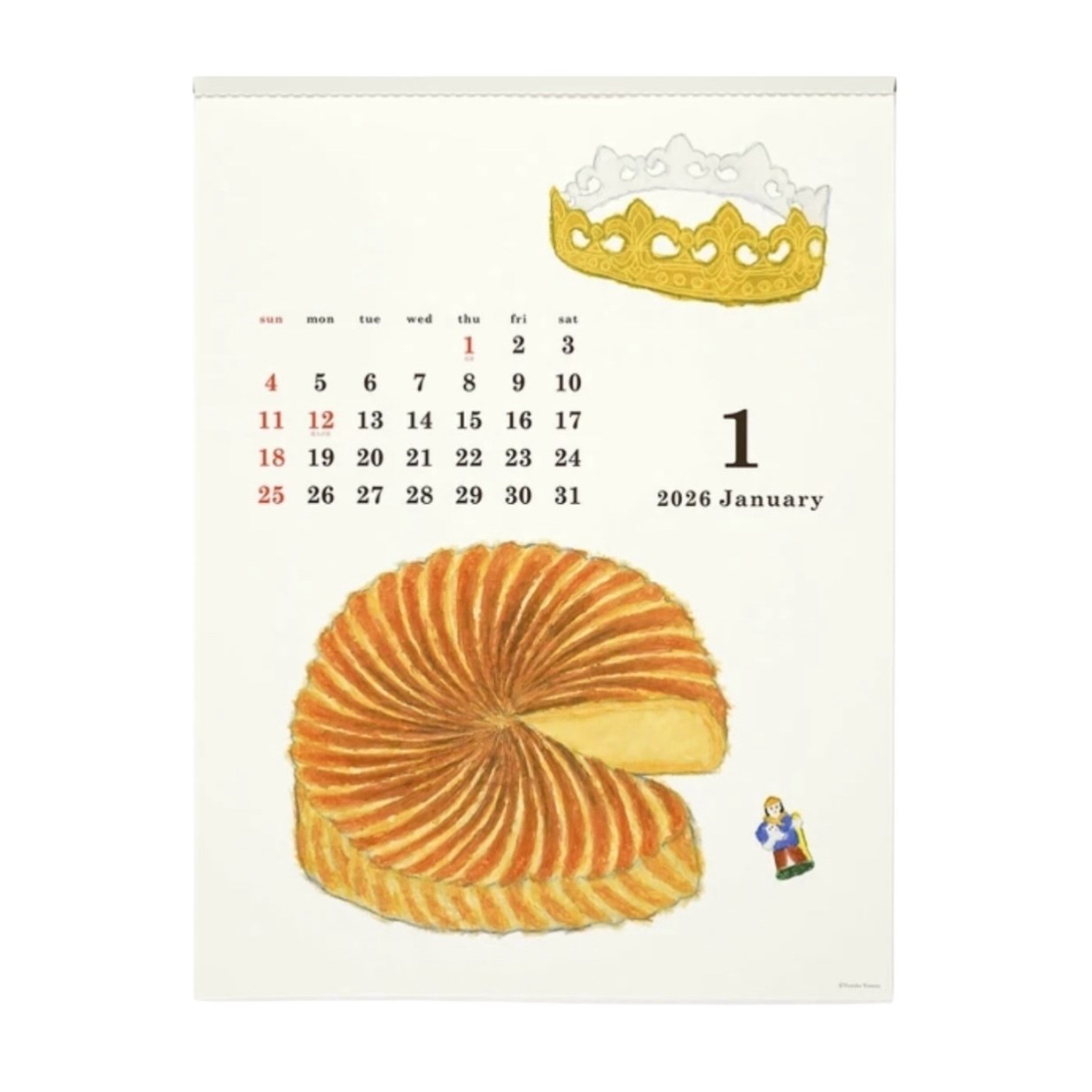 日本米津祐介 2026 年曆