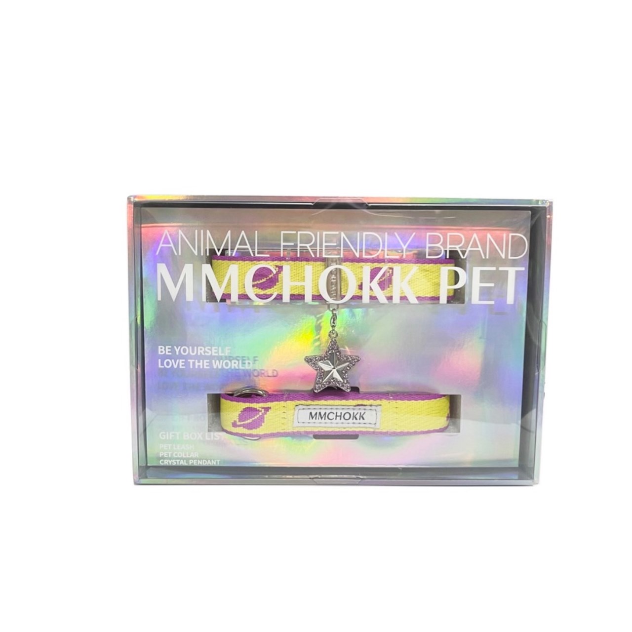 mmchokk- lucky star 土星項圈/牽繩禮盒系列   