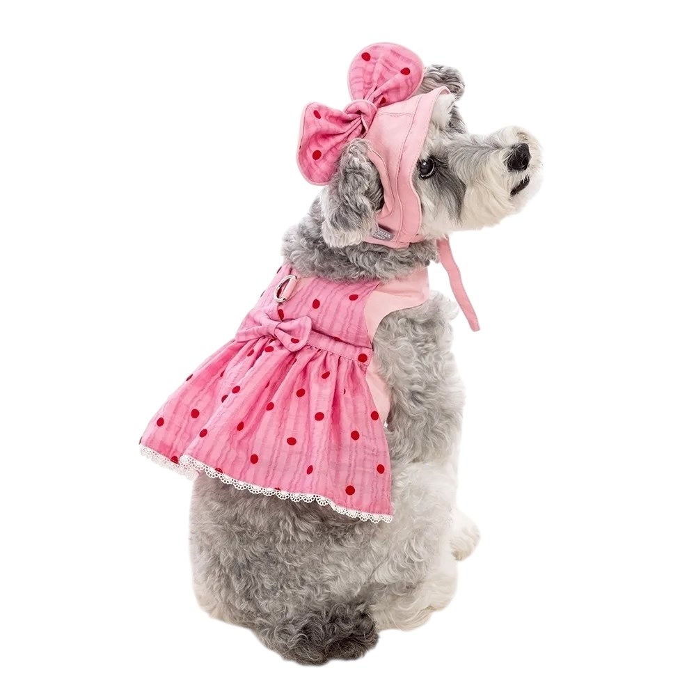 Orange Blinks MUST piece "就是它了"系列胸背衣 粉紅點點小洋裝 胸背衣+帽 