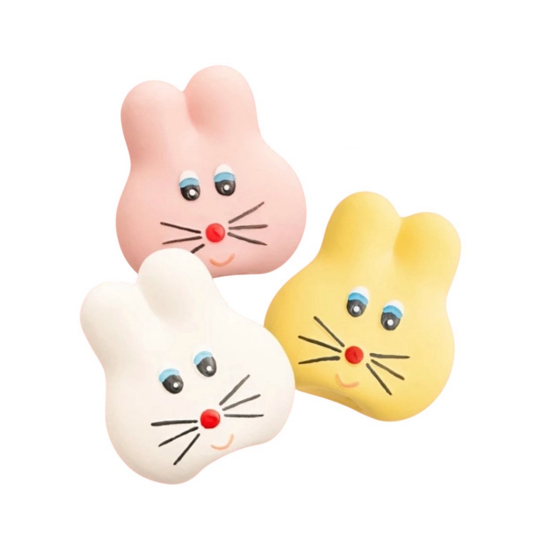 BITE ME PUKU兔(3入組)｜乳膠玩具