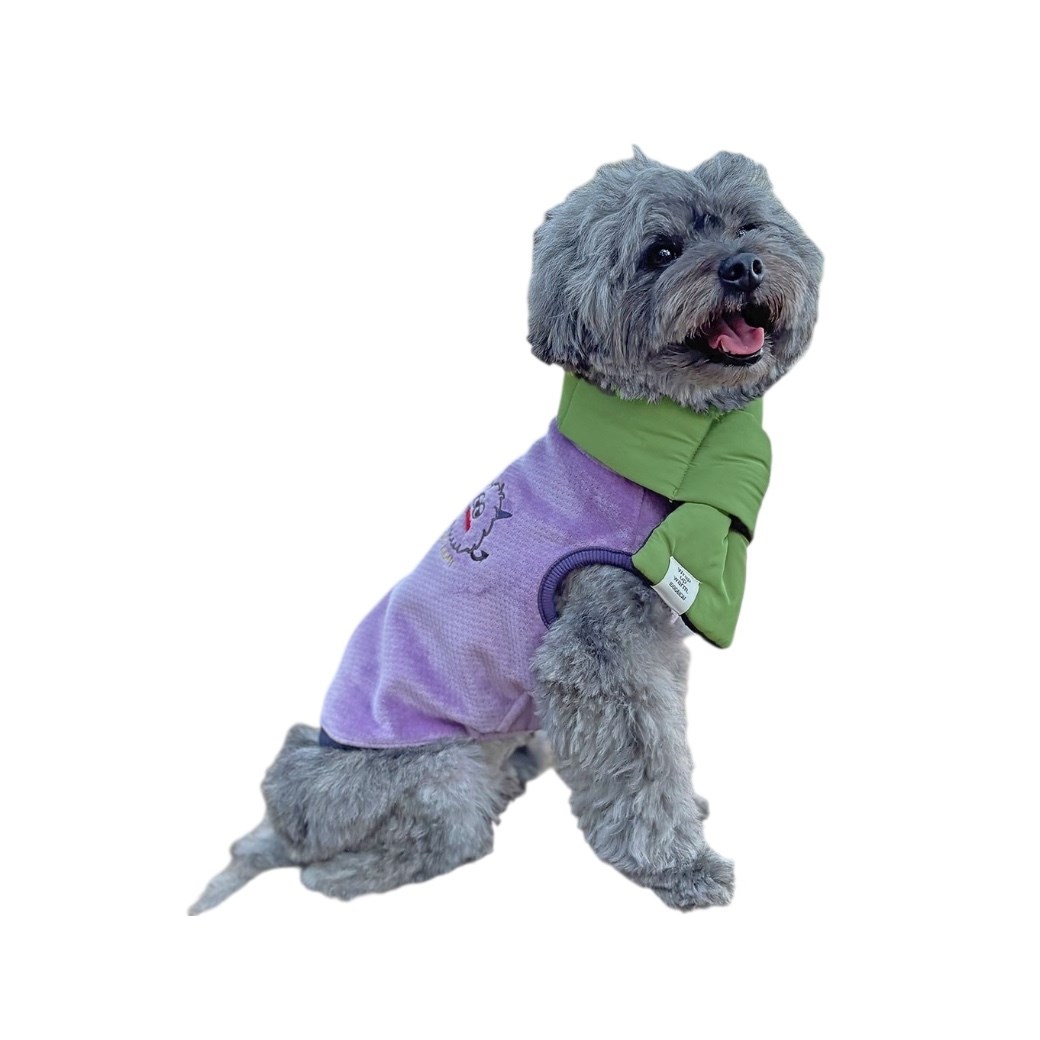 SHIELD COAT 防水防污雙色羽絨圍巾