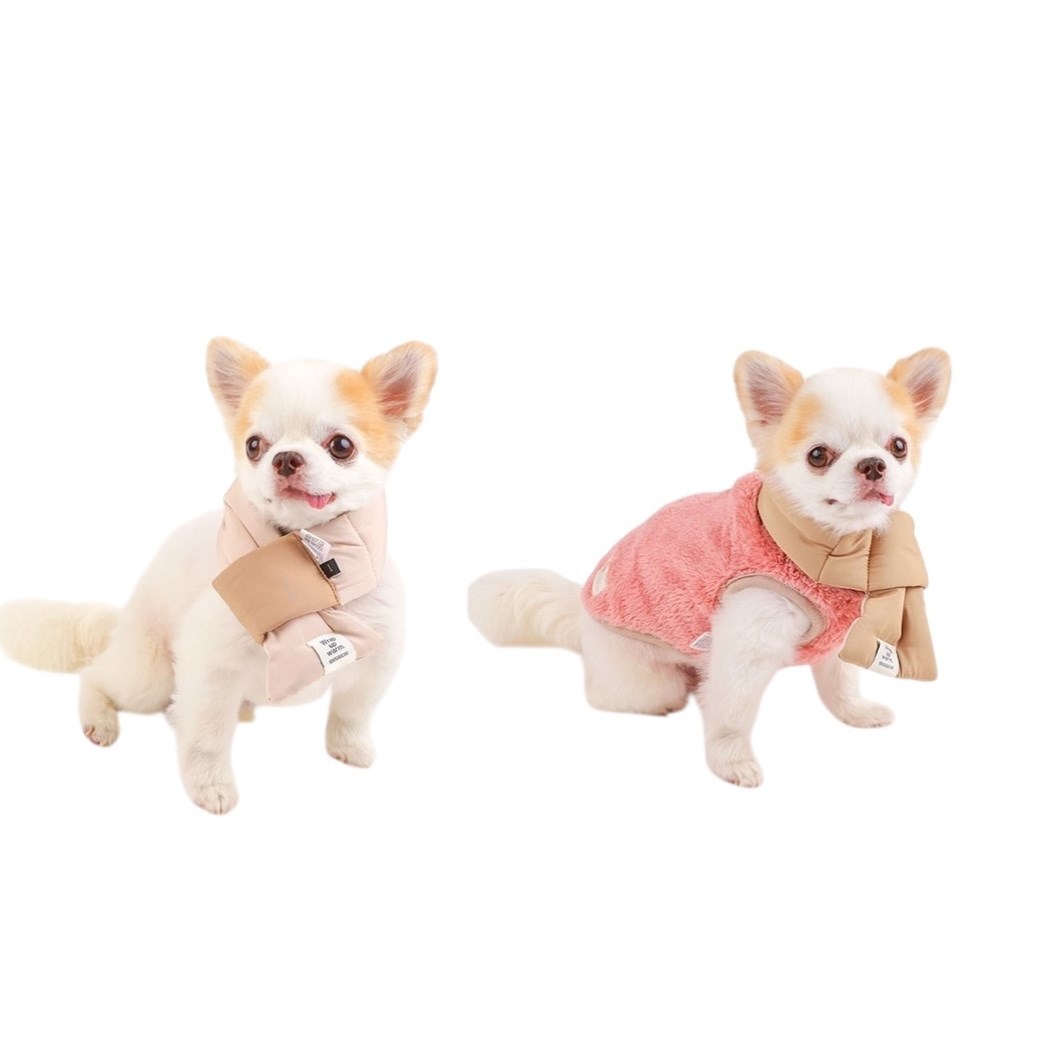 SHIELD COAT 防水防污雙色羽絨圍巾