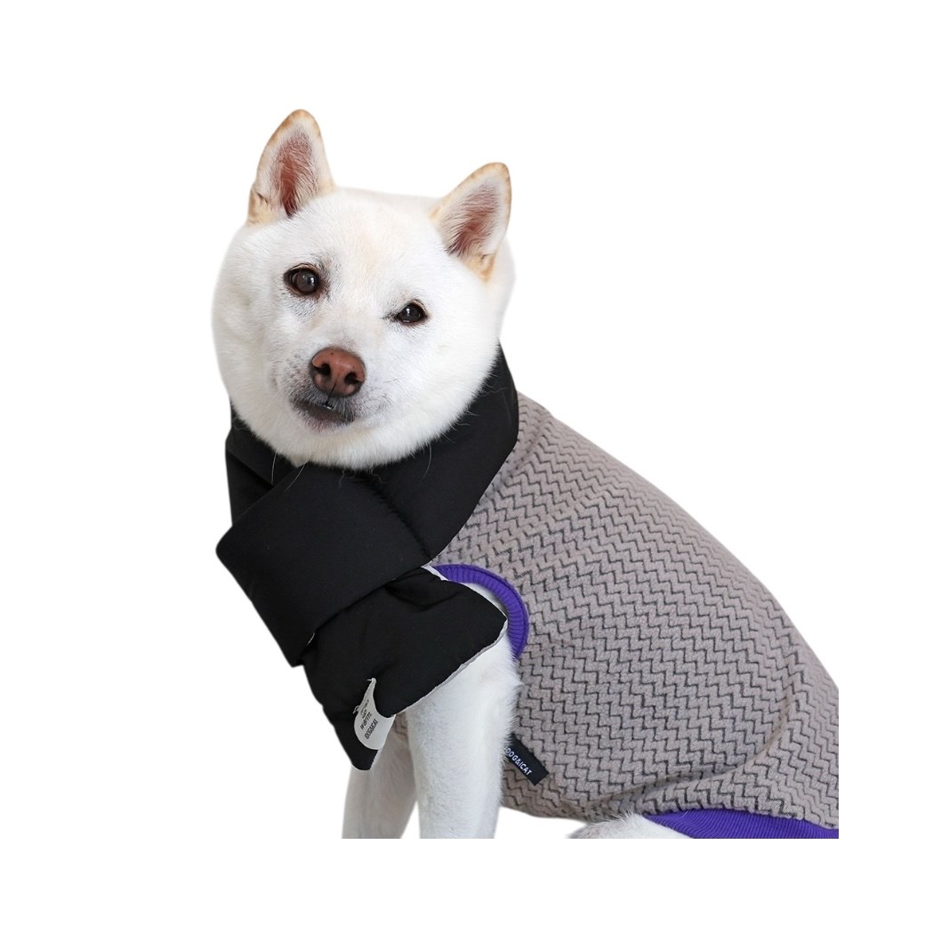 SHIELD COAT 防水防污雙色羽絨圍巾