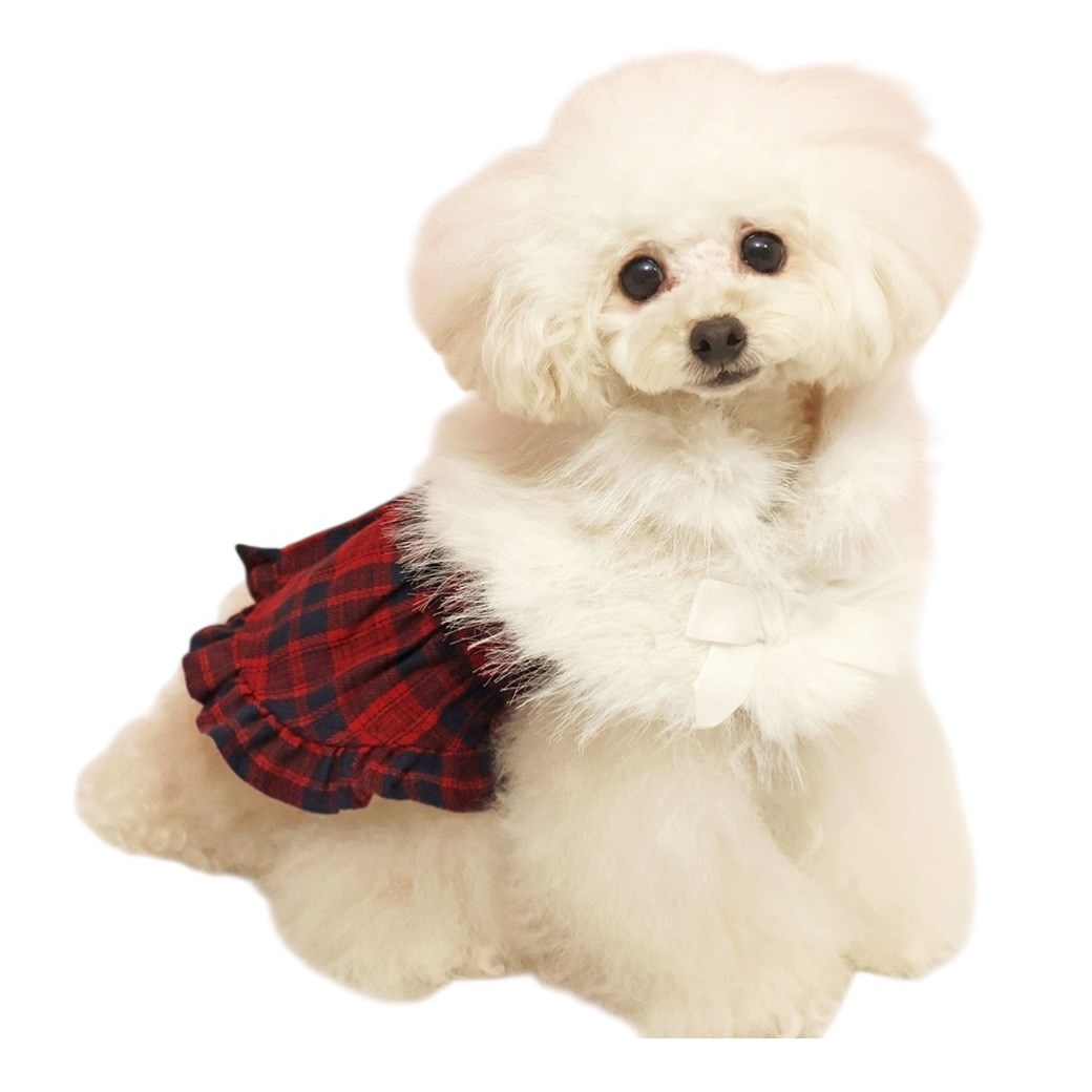 白富美蓬鬆皮草披肩