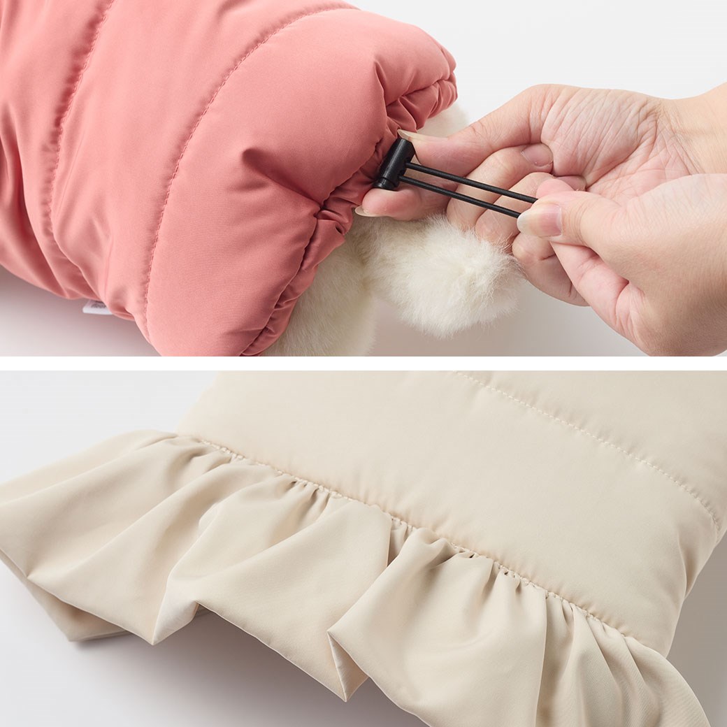 SHIELD COAT 可愛耳朵帽＋防水防污羽絨衣 