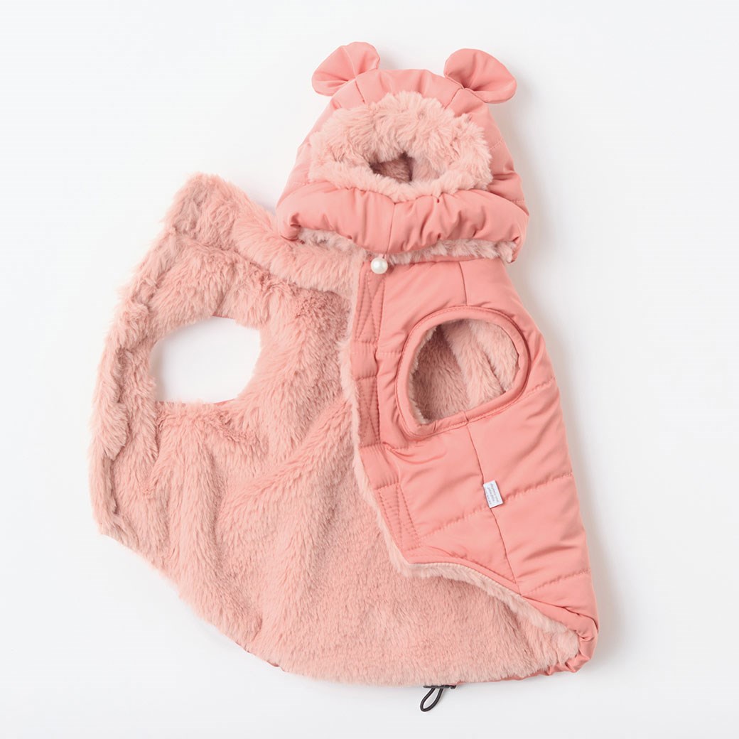 SHIELD COAT 可愛耳朵帽＋防水防污羽絨衣 