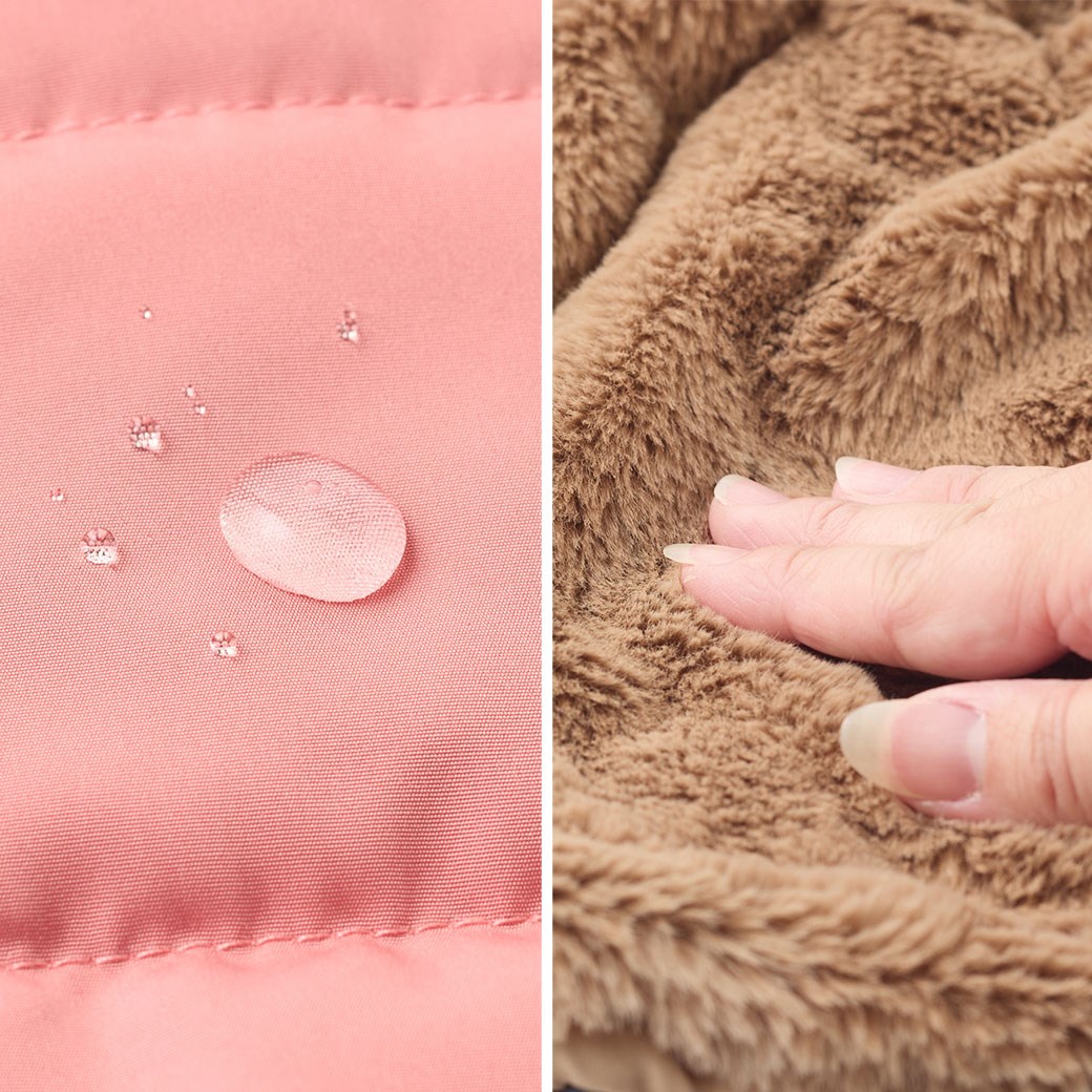 SHIELD COAT 可愛耳朵帽＋防水防污羽絨衣 