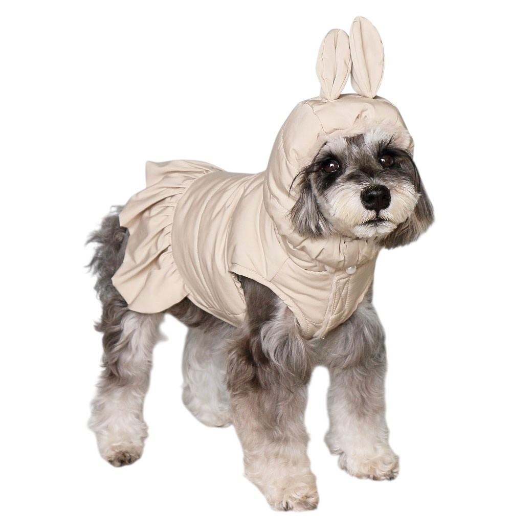 SHIELD COAT 可愛耳朵帽＋防水防污羽絨衣 