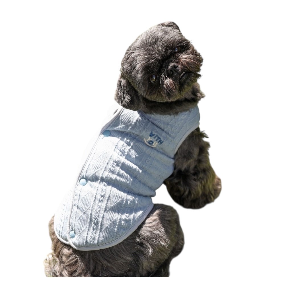 毛絨雙面穿背心