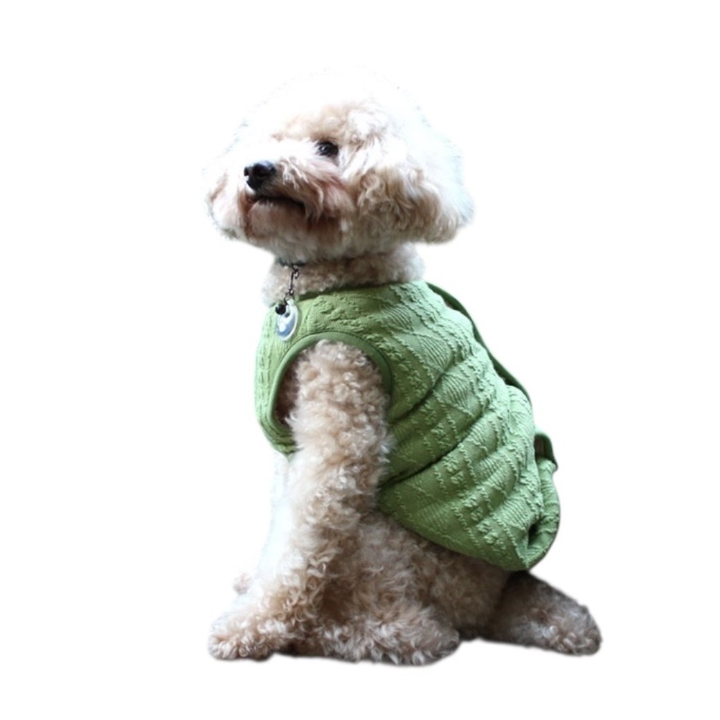 毛絨雙面穿背心