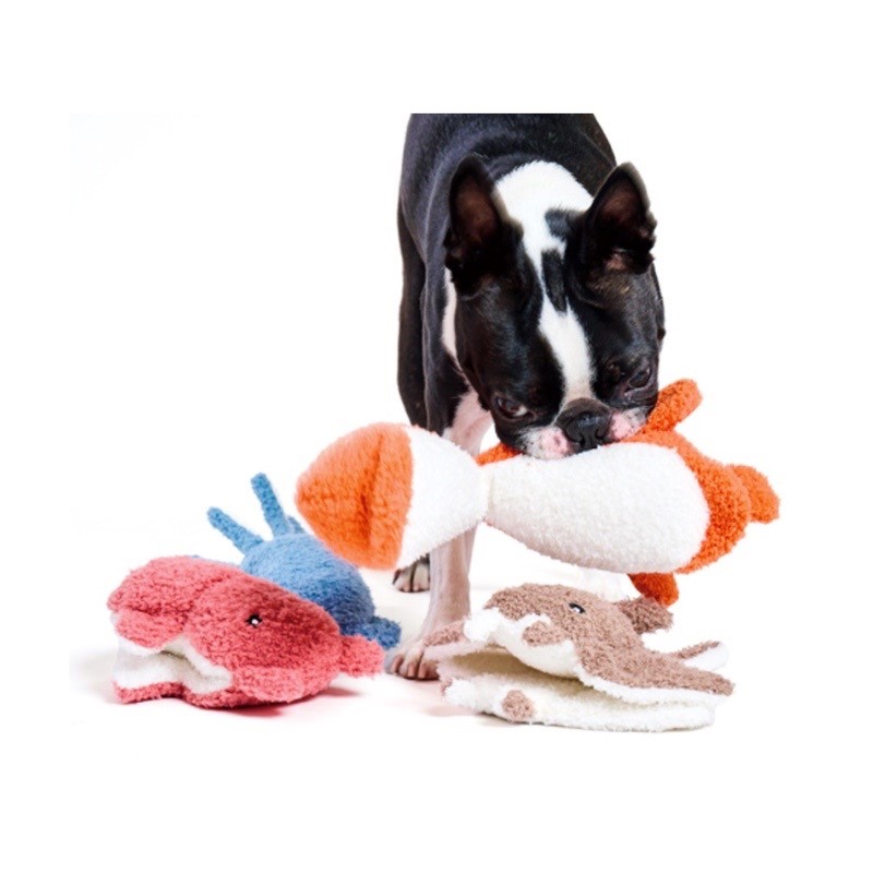 Sea creature hiding food toy ｜藍烏賊