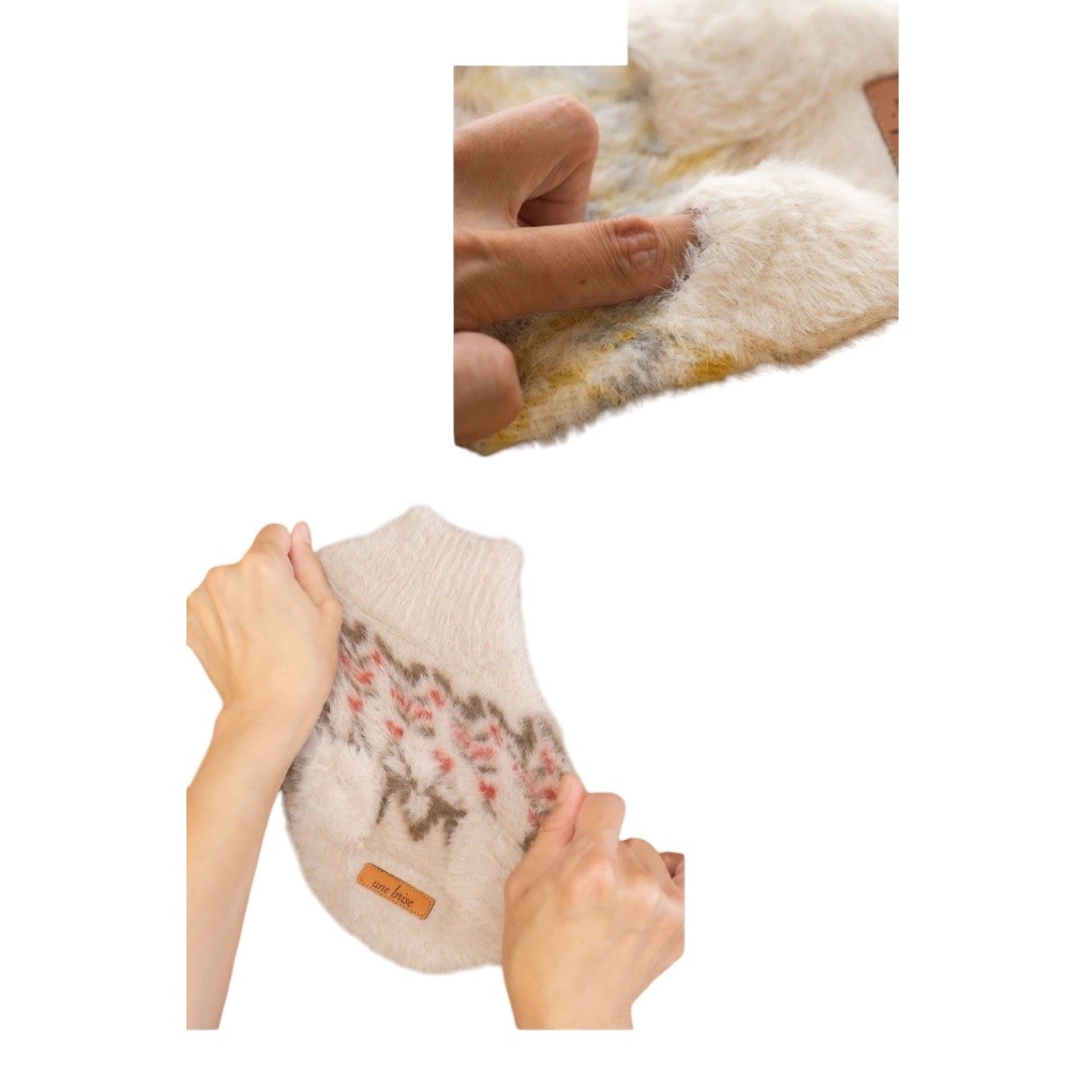 feather real knit  |   超柔軟素面毛衣／駝