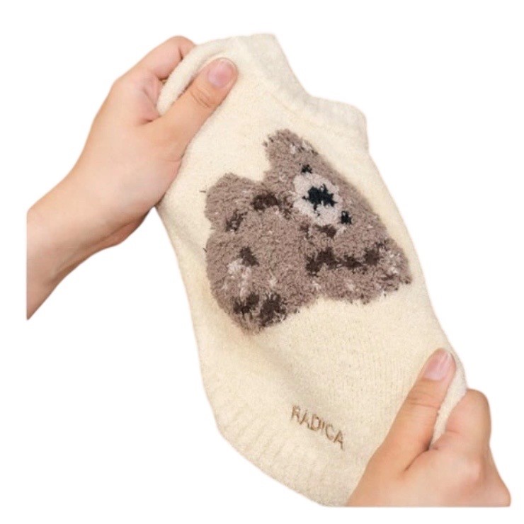 Marshmallow Bear Knit   |   棉花糖熊熊毛衣／米