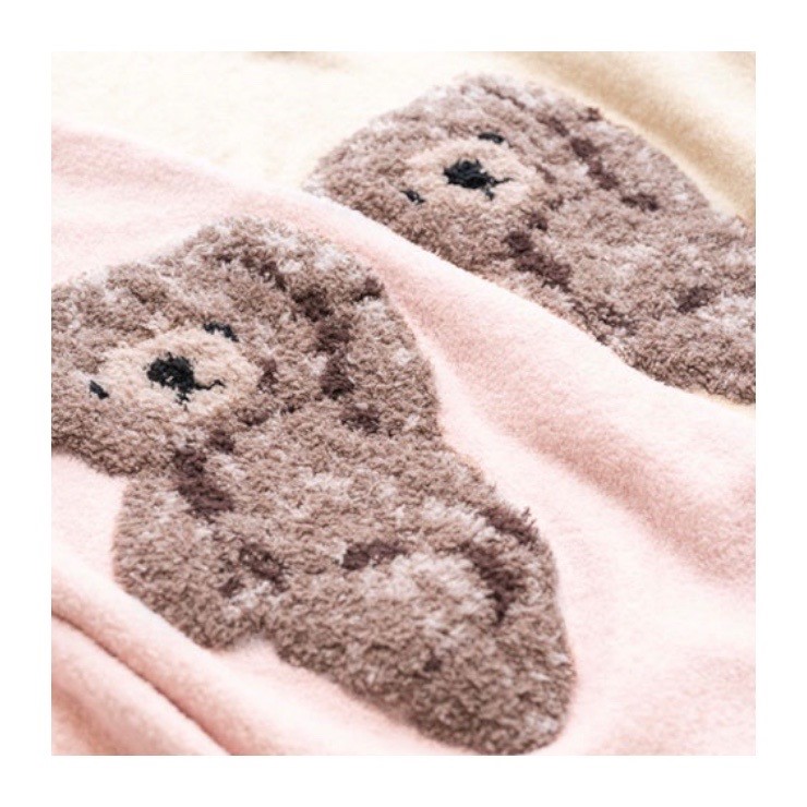 Marshmallow Bear Blanket   ｜  棉花糖熊熊毛毯／粉