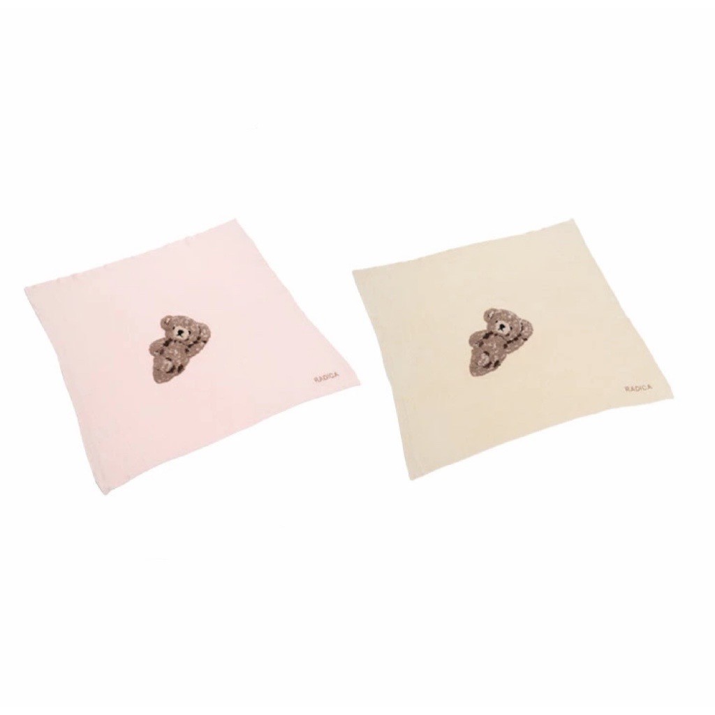 Marshmallow Bear Blanket   ｜  棉花糖熊熊毛毯／粉
