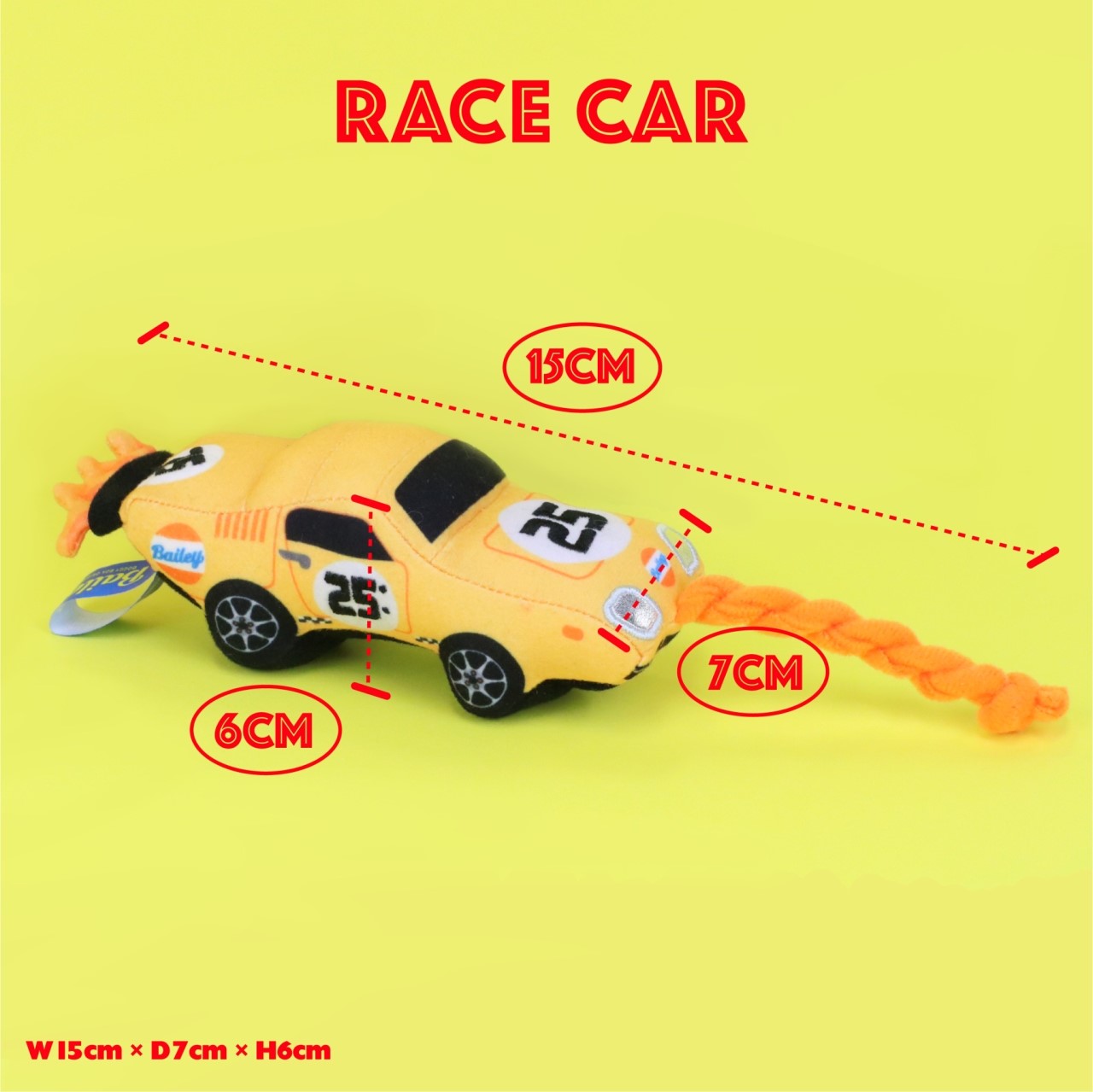 Thunderbolt yellow car toy ｜霹靂車潔牙玩具