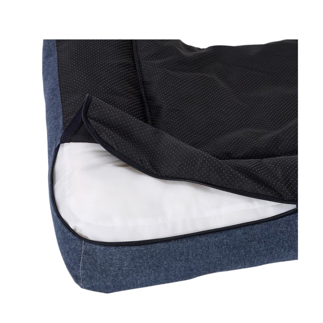 HEAD REST BED | L型靠枕沙發床 藍