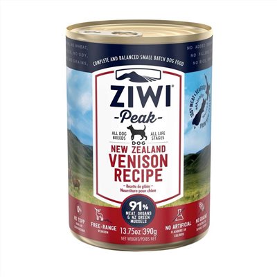   ZIWI巔峰 鹿肉口味 經典鮮肉狗主食罐 ( 狗罐 | 罐頭 )