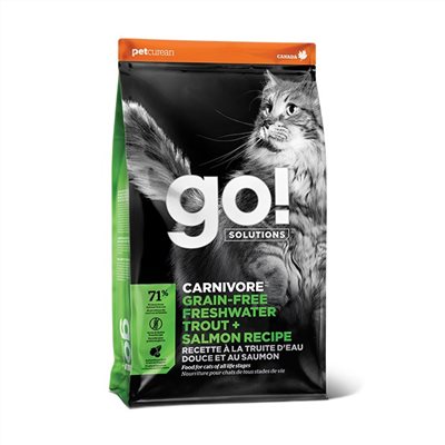 go!高肉量-淡水鱒魚無穀全貓糧
