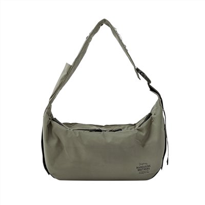 SLEEVE SHOULDER BAG 斜背式口蓋包(灰色)