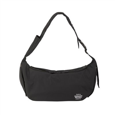 SLEEVE SHOULDER BAG 斜背式口蓋包(黑色)