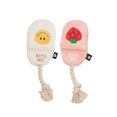 BITE ME 毛毛拖｜藏食繩結玩具