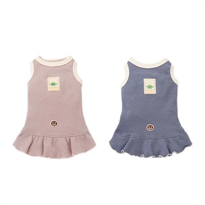 Organic cotton dinosaur dress ｜有機棉恐龍洋裝