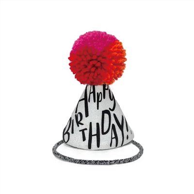 pompomhat |  絨球派對帽    生日款 