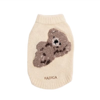 Marshmallow Bear Knit   |   棉花糖熊熊毛衣／米