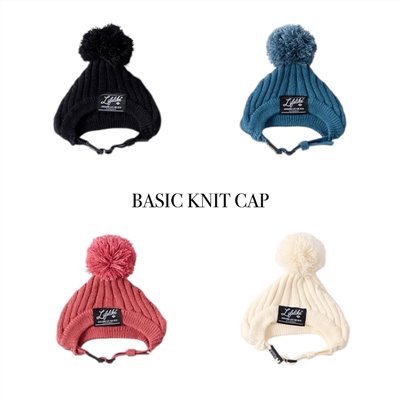 BASIC KNIT CAP  |  球球毛帽