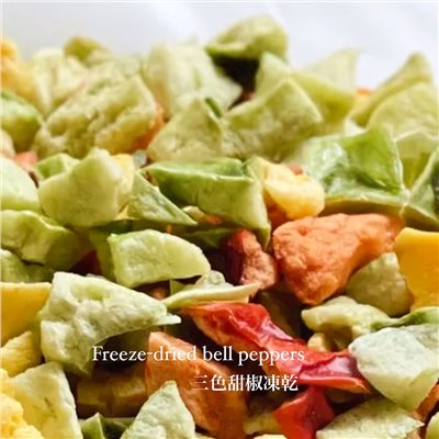 冷凍乾燥 三色甜椒 Bell Pepper
