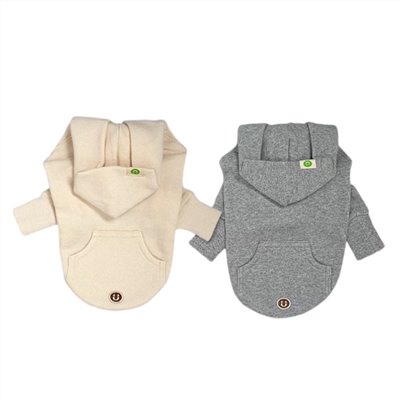 Organic cotton hooded long-sleeve shirt ｜ 有機棉連帽長袖衫