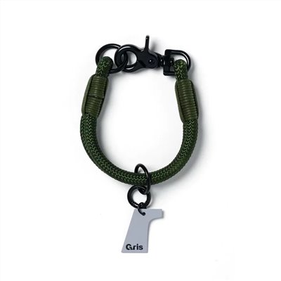 GRIS THE COLLAR ALGA | 柔軟彈性繩項圈 /藻綠