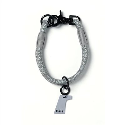 GRIS THE COLLAR LIMESTONE | 柔軟彈性繩項圈 /灰
