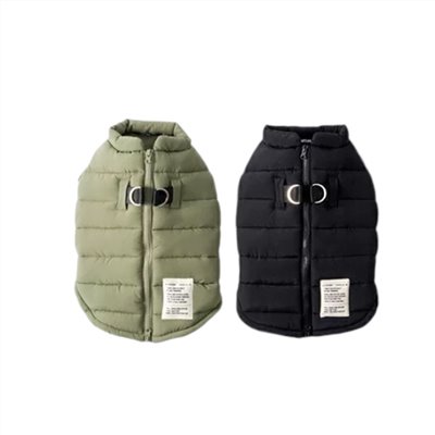 Outdoor style two-way zip down vest ｜戶外風格雙向拉鍊羽絨背心