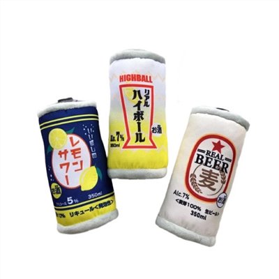 日本易開罐啤酒玩具