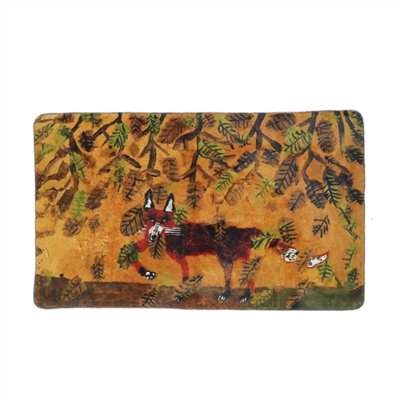Flannel fleece  blanket fox｜法蘭絨狐狸羊毛毯 