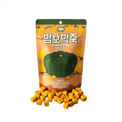 《韓國 JeJu Kang》栗子南瓜粥凍乾