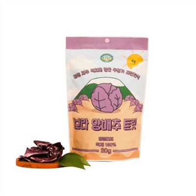 《韓國 JeJu Kang》濟州紫甘藍菜凍乾
