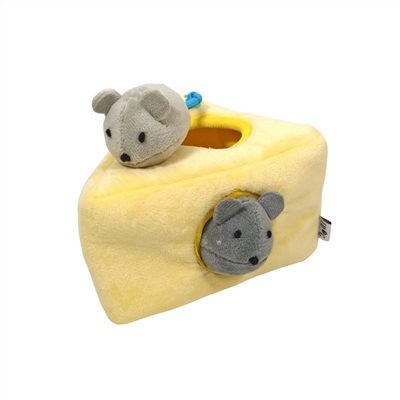 Cheese and Mouse Food Hiding Toy ｜起士與老鼠藏食玩具
