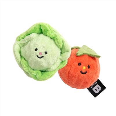 BITE ME 蔬菜球 高麗菜&番茄 (2入)｜造型玩具