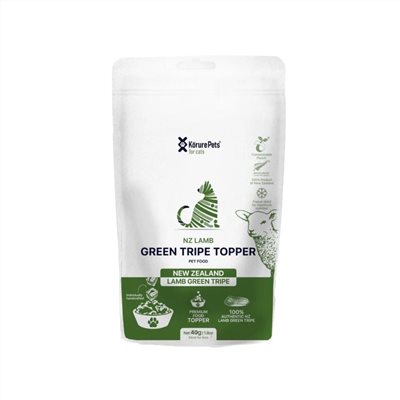 KORURE｜紐西蘭羊肚凍乾(貓) 40g / 極易消化蛋白質 改善敏感腸胃的零食