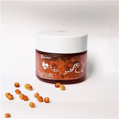 KORURE｜紐西蘭國王鮭魚卵凍乾(狗) 35g / 心血管心臟 . 皮膚毛髮亮麗