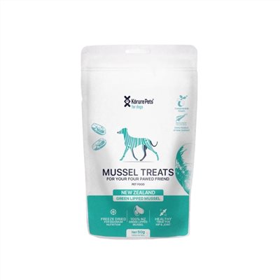 KORURE｜紐西蘭綠唇貽貝凍乾(犬) 50g / 關節救星零食 明星產品