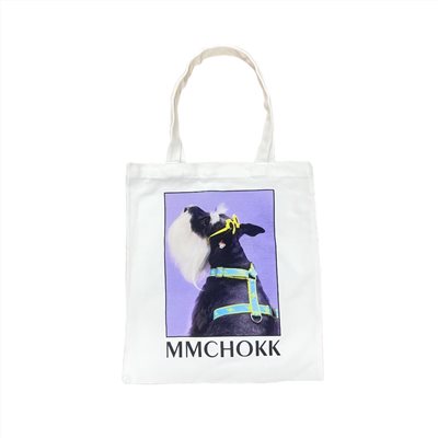 MMCHOKK Canvas bag 時髦狗狗帆布包 ／雪納瑞犬