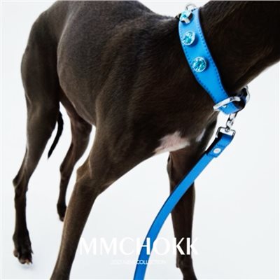 mmchokk-水晶choker系列皮革牽繩