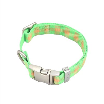 mmchokk- Boboli Garden 格紋項圈/牽繩禮盒系列 ｜綠